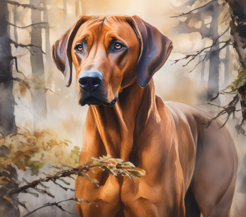Tumbler Boris, Rhodesian Ridgeback shop