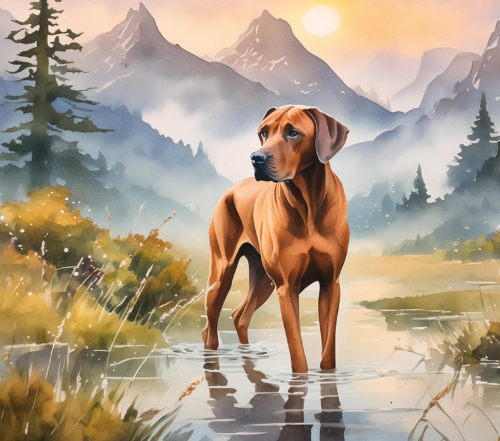 Tumbler Denzell, Rhodesian Ridgeback, Rhodesian Ridgeback shop