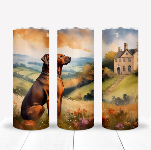 Tumbler England, Rhodesian Ridgeback shop, RR