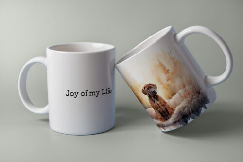 The Joy of My Life, Rhodesian Ridgeback, keramieken mok, sublimatie