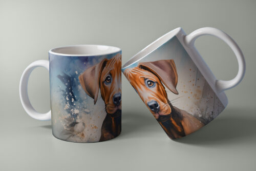 Kazi, Rhodesian Ridgeback, keramieken mok, sublimatie