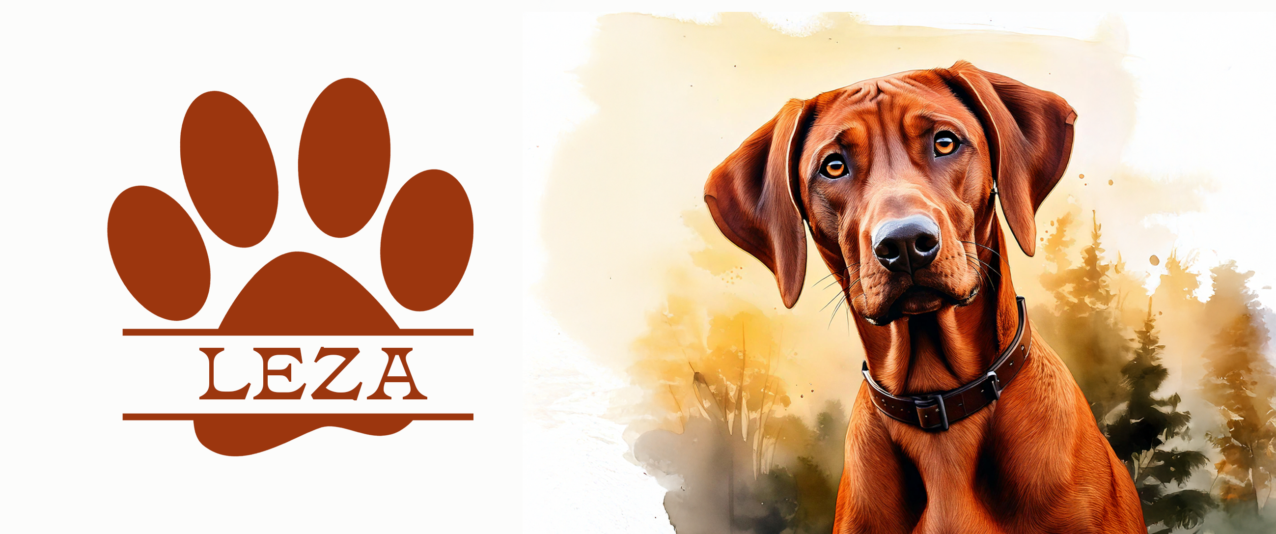 Leza, Rhodesian Ridgeback, keramieken mok, sublimatie