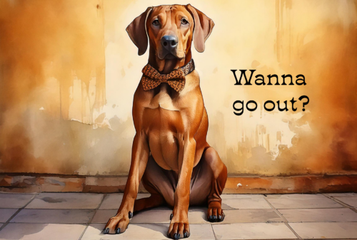 Tumbler Mr. Charming, Rhodesian Ridgeback Shop, Sublimatie