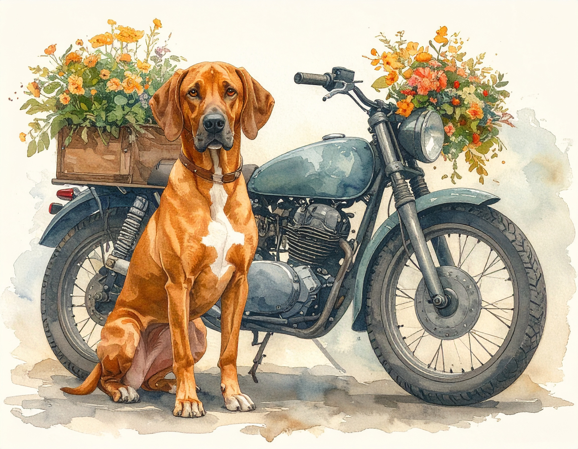 motorzaak, dixie, blog, oppas, rhodesian ridgeback, ridgeback